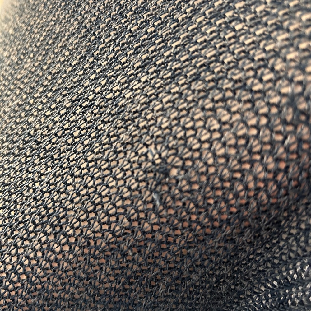 JJill open knit Women's Navy Sweater 2x - Picture 6 of 11